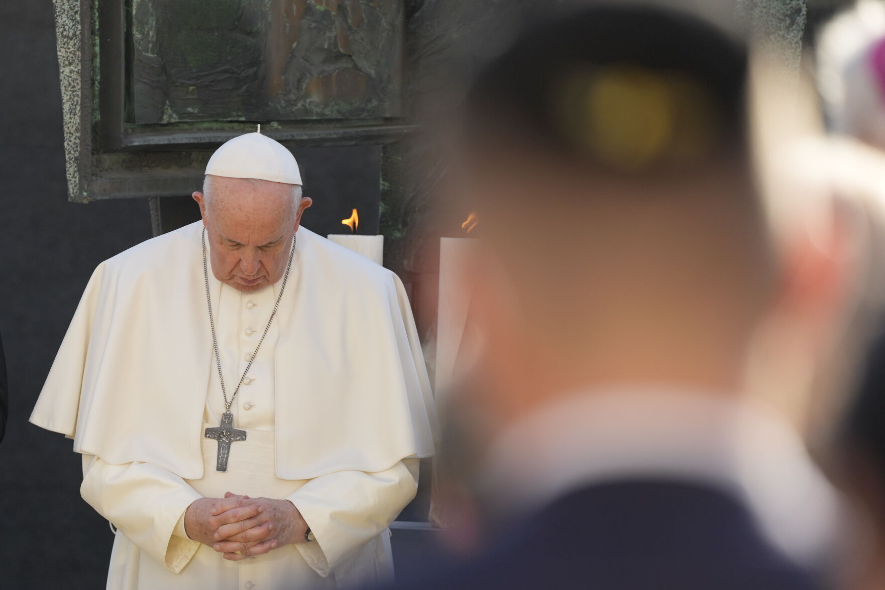 APTOPIX Pope Slovakia